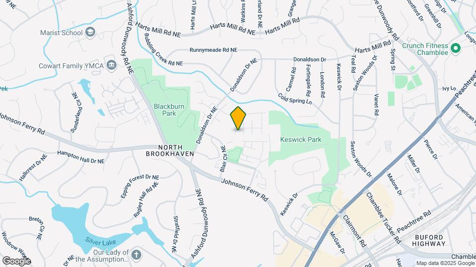 3725 Inglewood Way Map and Location Details