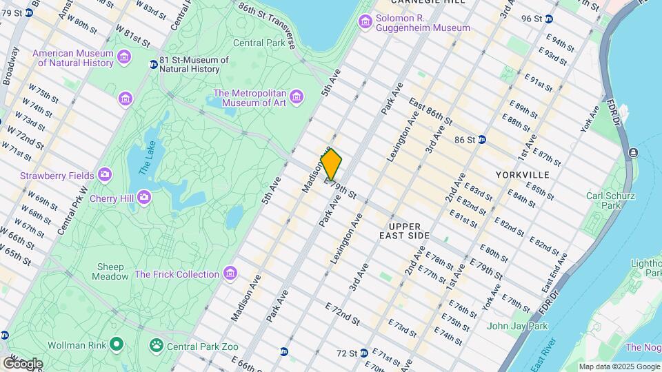 72-76 E 79th St Map and Location Details