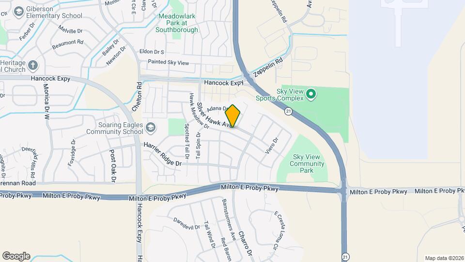 4966 Hawk Meadow Dr Map and Location Details