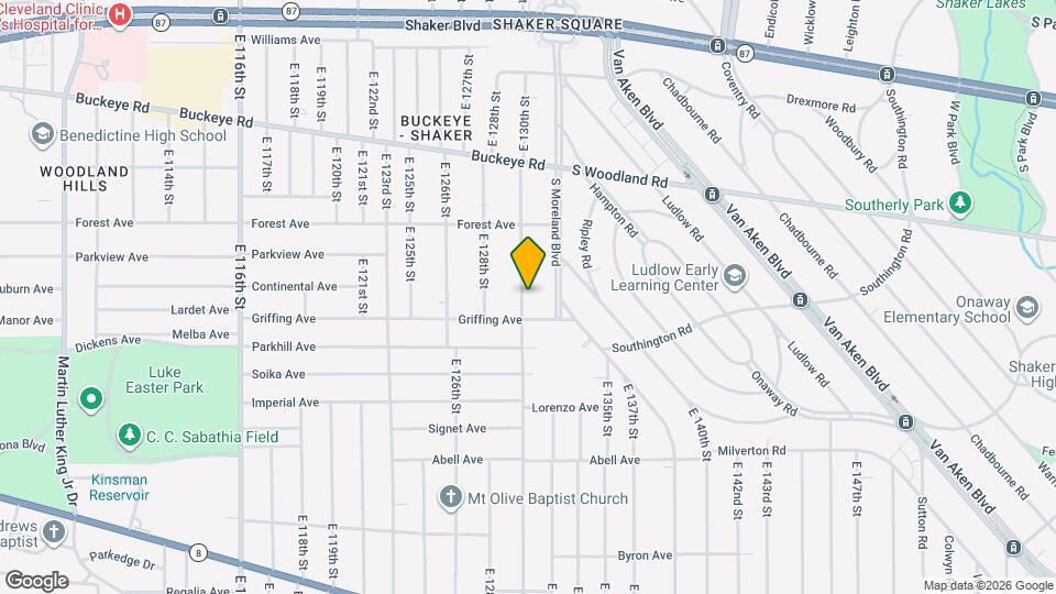 3045 E 130th St Map and Location Details