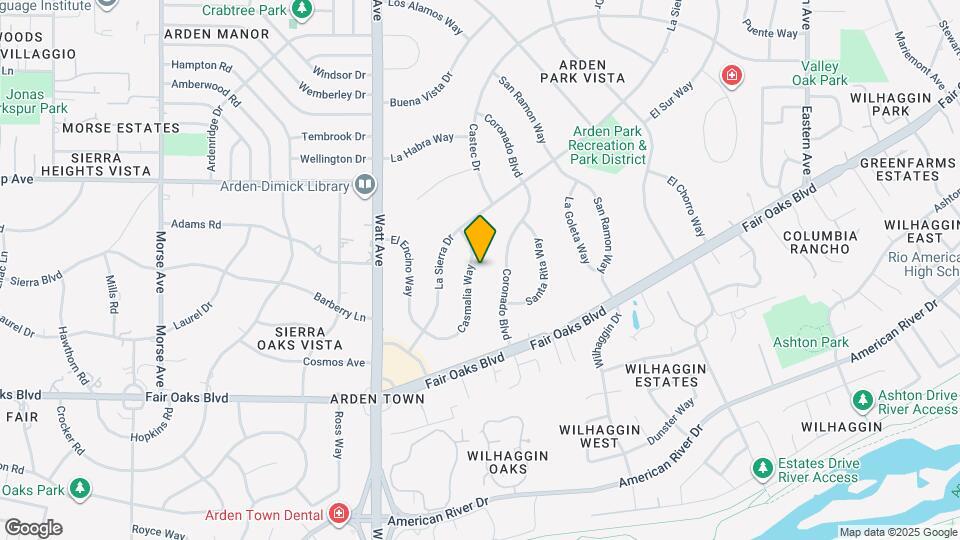 790 Casmalia Way Map and Location Details