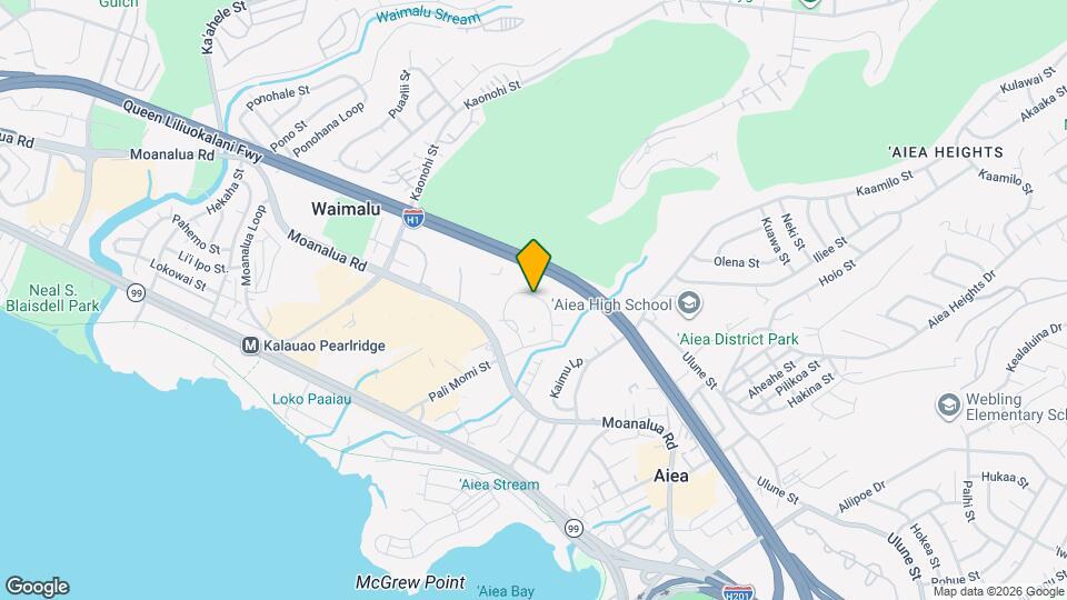 98-487 Koauka Loop, Unit Pent House 1701 Mapa y Detalles de la Ubicación