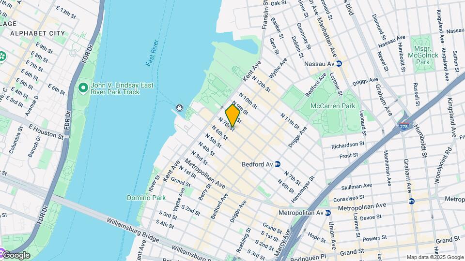 94 N 7th St Map and Location Details
