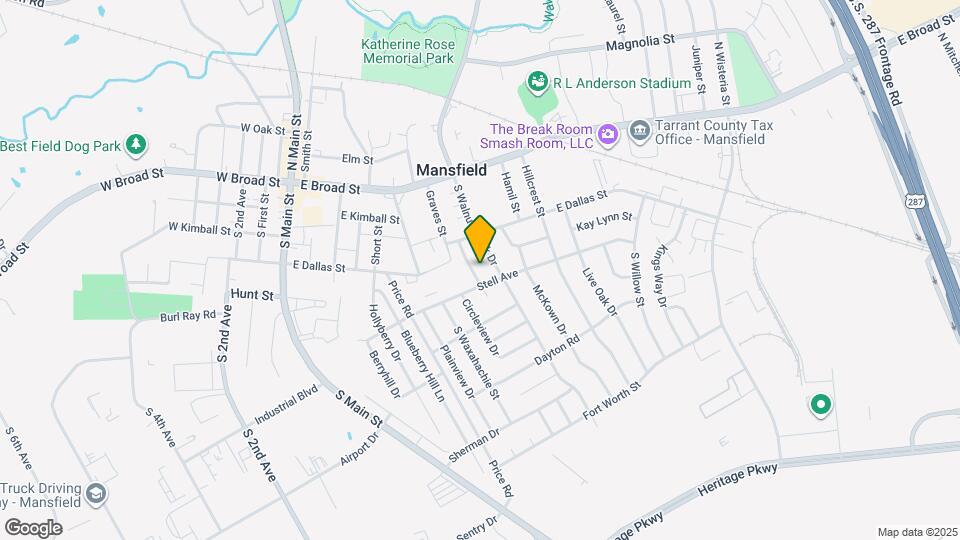 313 Sunnyview Dr Mapa y Detalles de la Ubicación