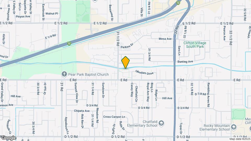 3154 Glendam Drive Map and Location Details