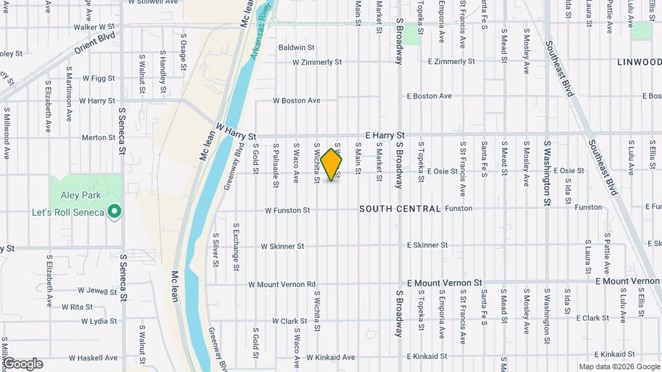 1717 S Water St Map and Location Details