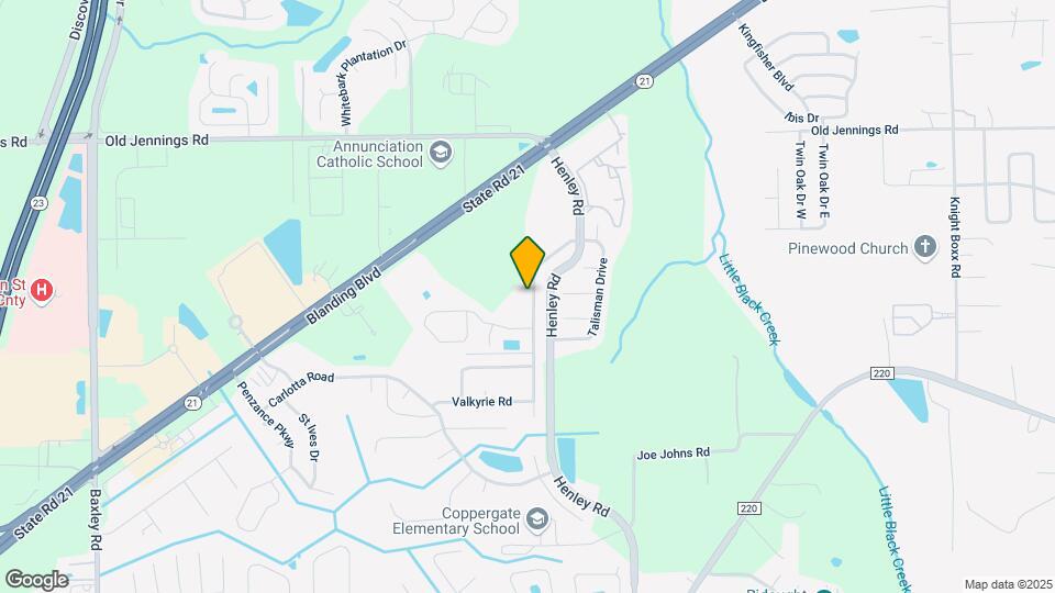 3454 Talisman Drive Map and Location Details