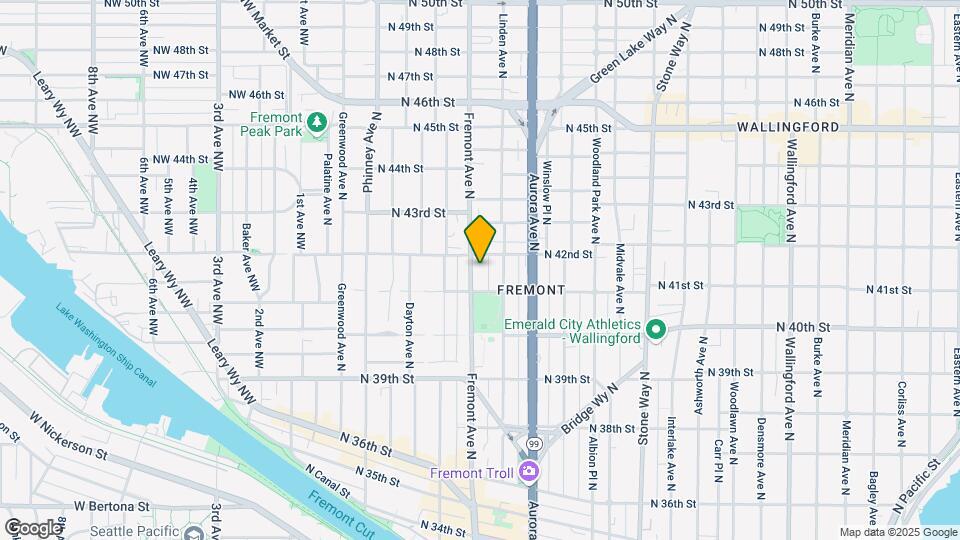 4116 Fremont Ave Map and Location Details