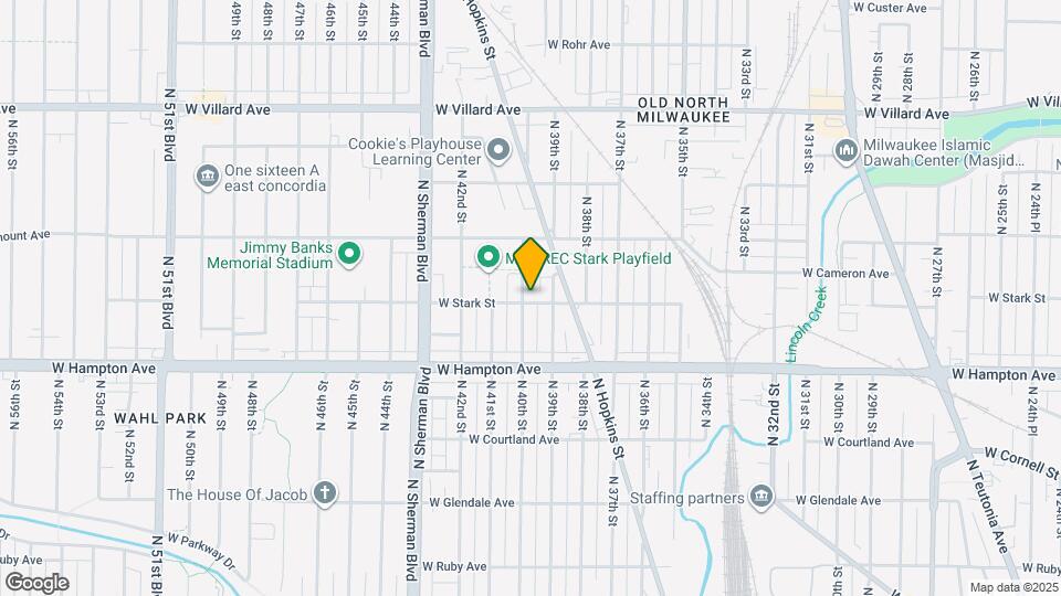 4900 N 40th St Map and Location Details