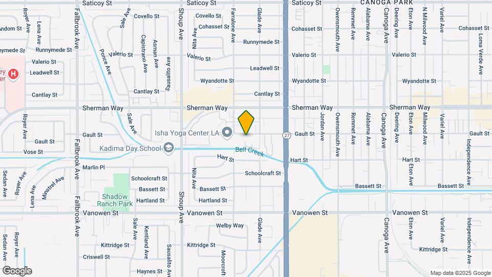 22130 Gault St Map and Location Details