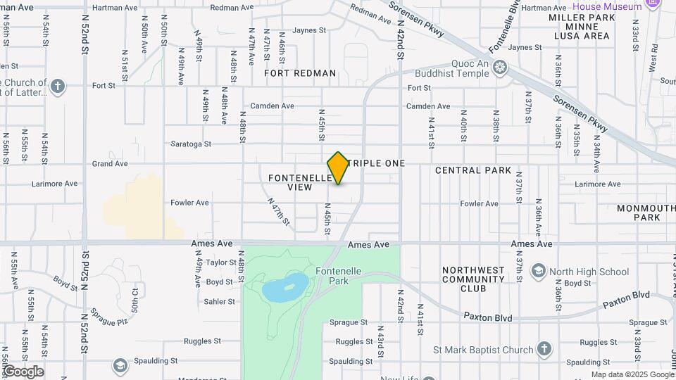 4327 Larimore Ave Map and Location Details