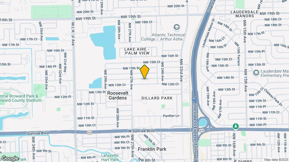 2554 NW 14th St Map and Location Details