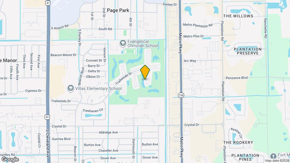 5850 Trailwinds Dr Map and Location Details