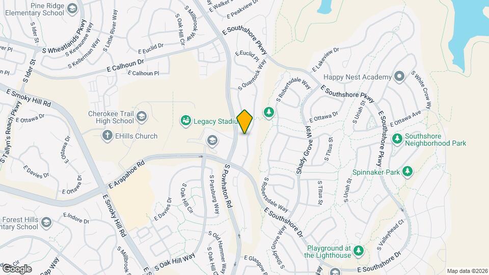 6897 S Riverwood Way Map and Location Details