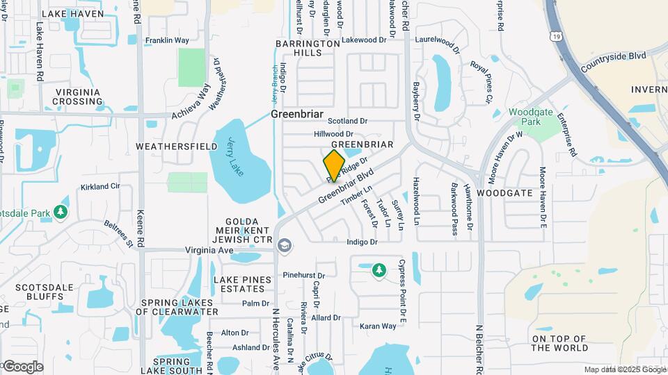 2074 Greenbriar Blvd Map and Location Details