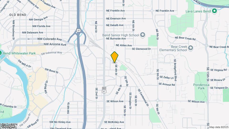 437 SE Railroad St Map and Location Details