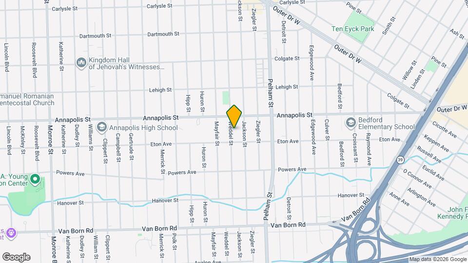 4681 Weddel St Map and Location Details