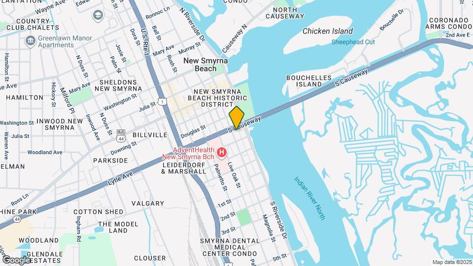 407 Magnolia St, Unit 1 Map and Location Details