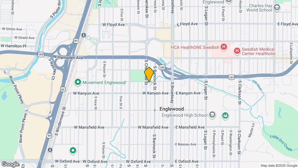 256 W Jefferson Ave Map and Location Details