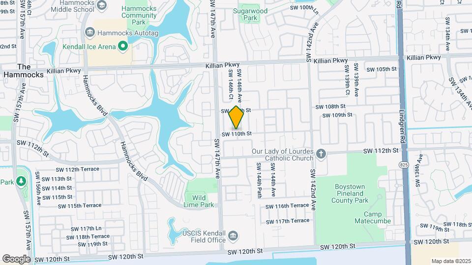 10933 SW 146th Ct Map and Location Details