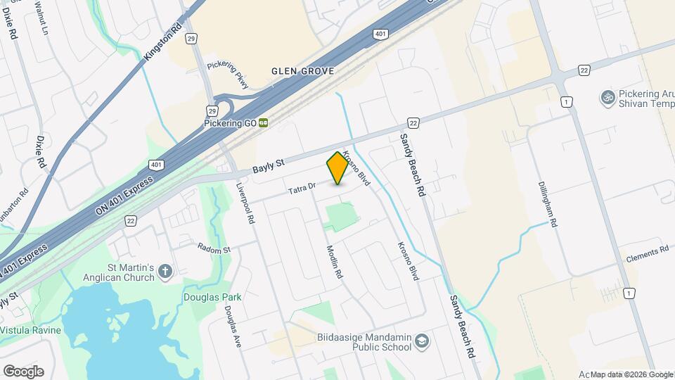 1384 Fordon Ave Map and Location Details