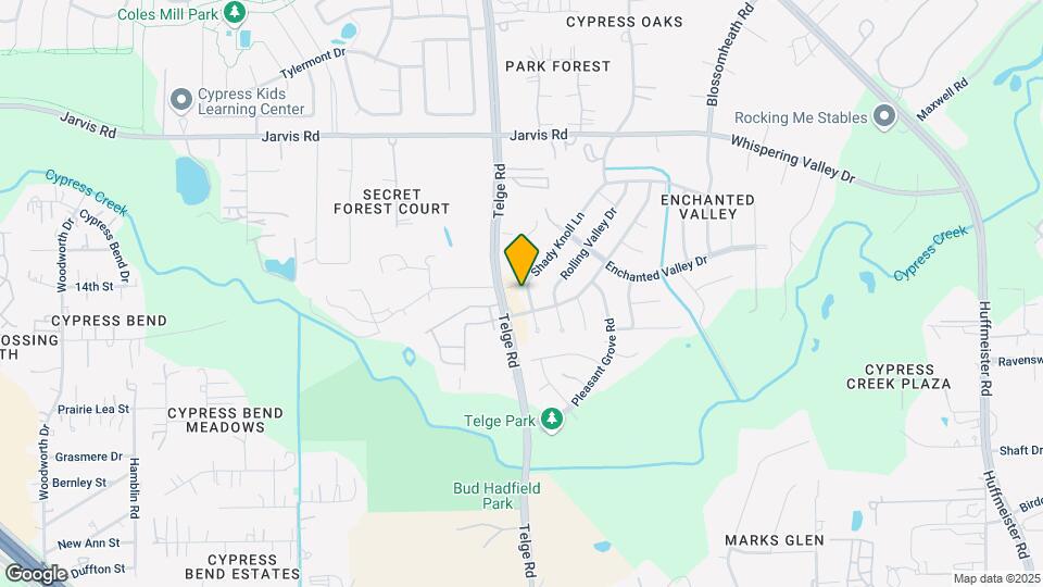 12711 Shady Knoll Ln Map and Location Details