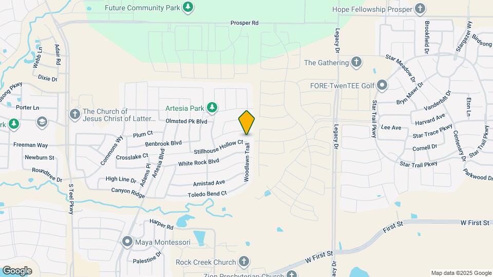 16721 Stillhouse Hollow Ct Map and Location Details