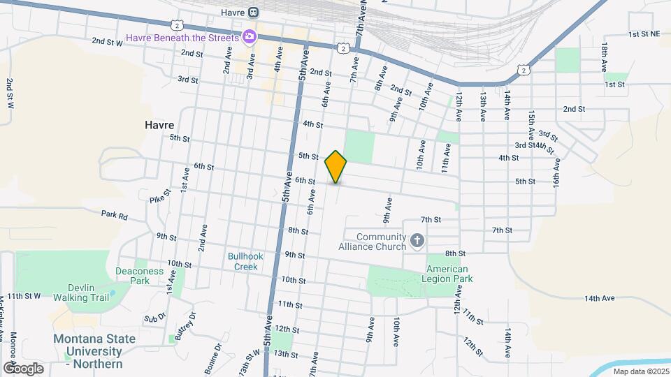636 6th St Map and Location Details
