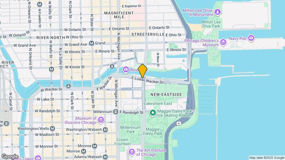 230 E Wacker Dr Map and Location Details
