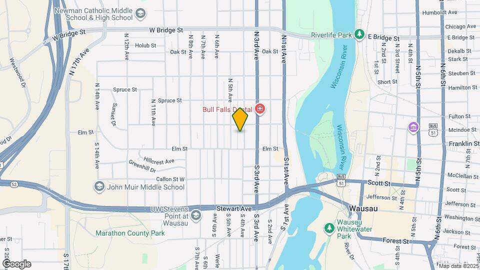 120 N 4th Ave Map and Location Details