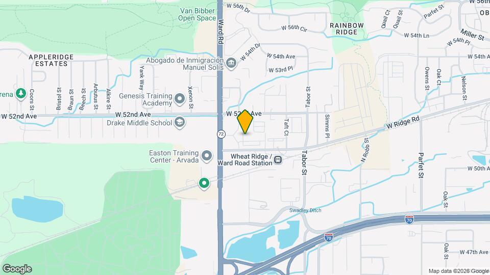 12283 W 51st Ave Mapa y Detalles de la Ubicación