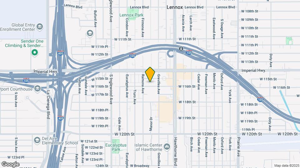 4553 W 116th St, Unit 2 Map and Location Details