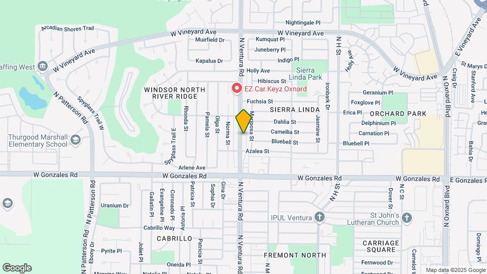 2036 N Ventura Rd Mapa y Detalles de la Ubicación