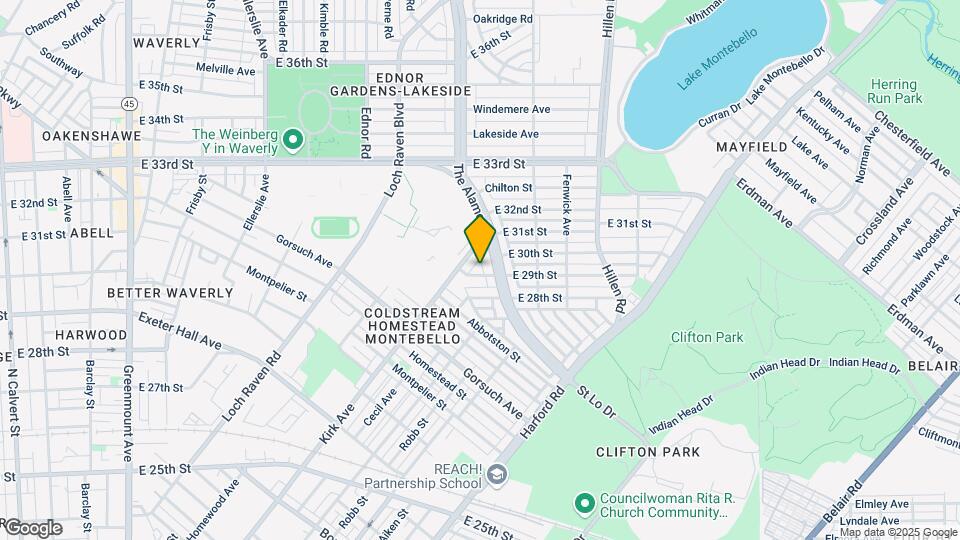 1510 E 29th St Map and Location Details