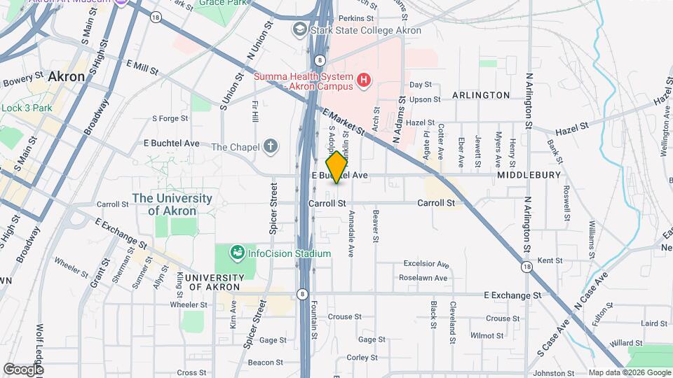 70 Wise St Mapa y Detalles de la Ubicación