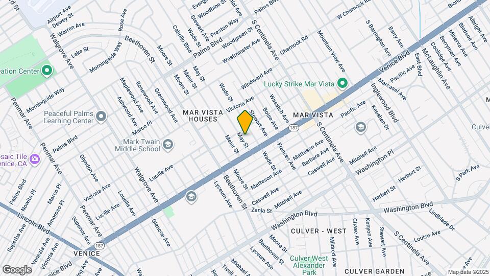 3770 May St Map and Location Details