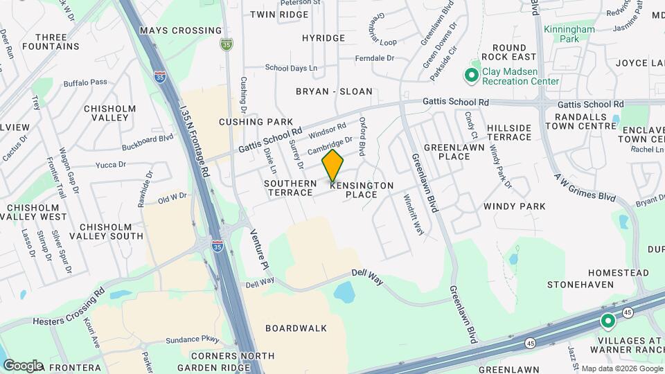 606 Dover Ln Mapa y Detalles de la Ubicación