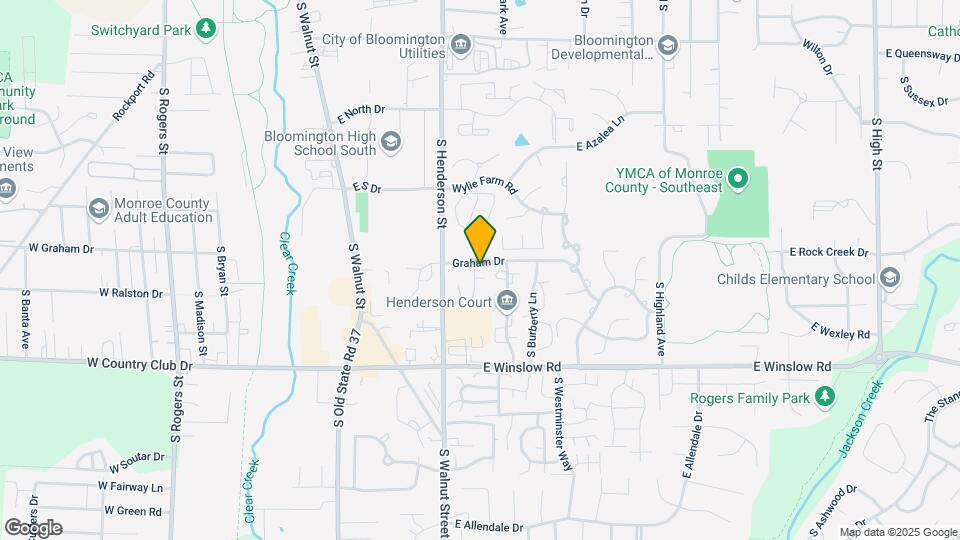 2305 S Brandon Ct Map and Location Details