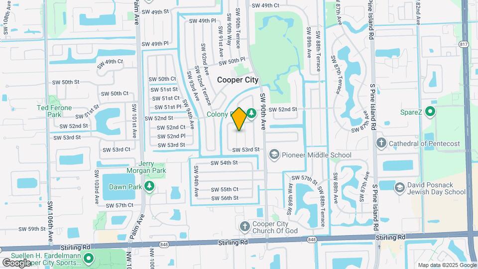 5212 SW 91st Ave, Unit 5 Map and Location Details