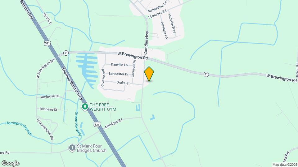 2625 Camden Hwy Map and Location Details