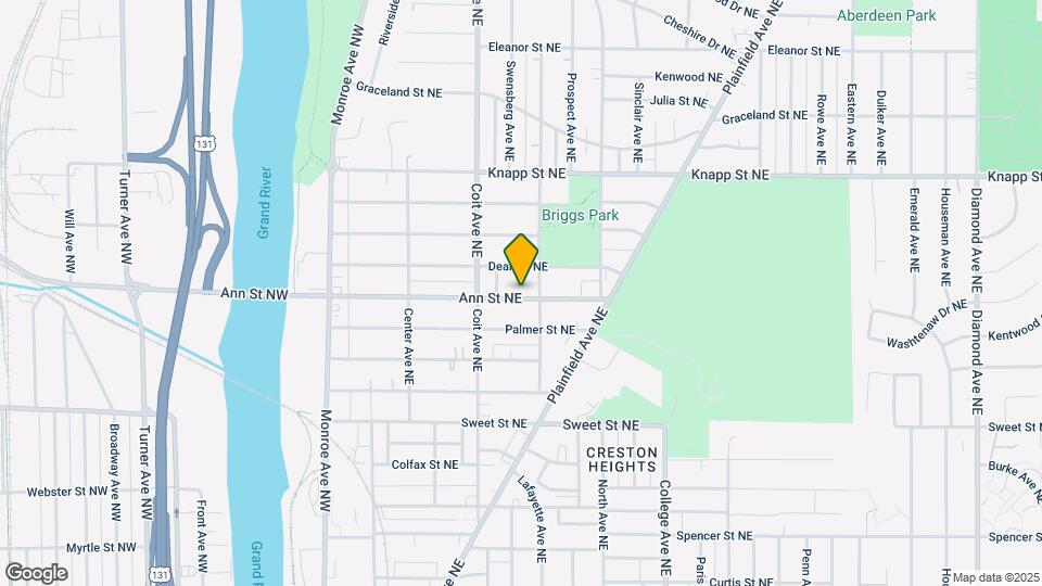 239 Ann St NE Map and Location Details
