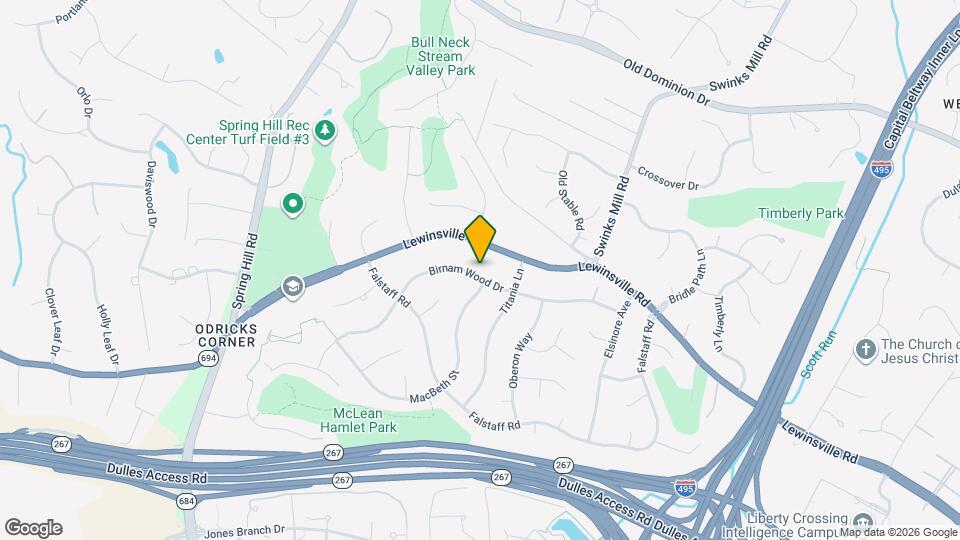 8002 Birnam Wood Dr Map and Location Details