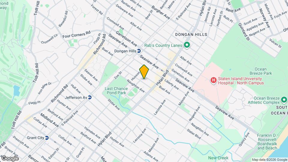 207 Dongan Hills Ave Map and Location Details