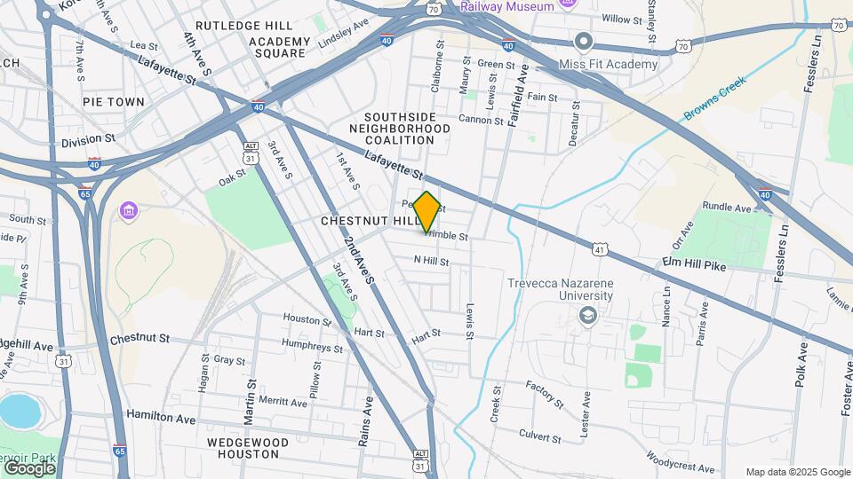 25 Trimble St Mapa y Detalles de la Ubicación