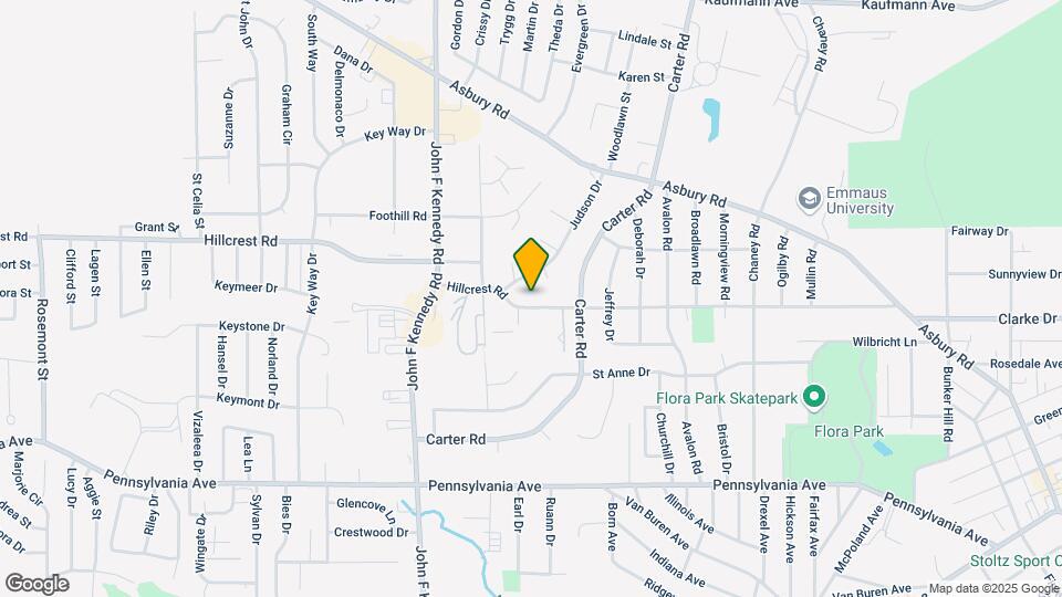3142-3146 Hillcrest Rd Map and Location Details