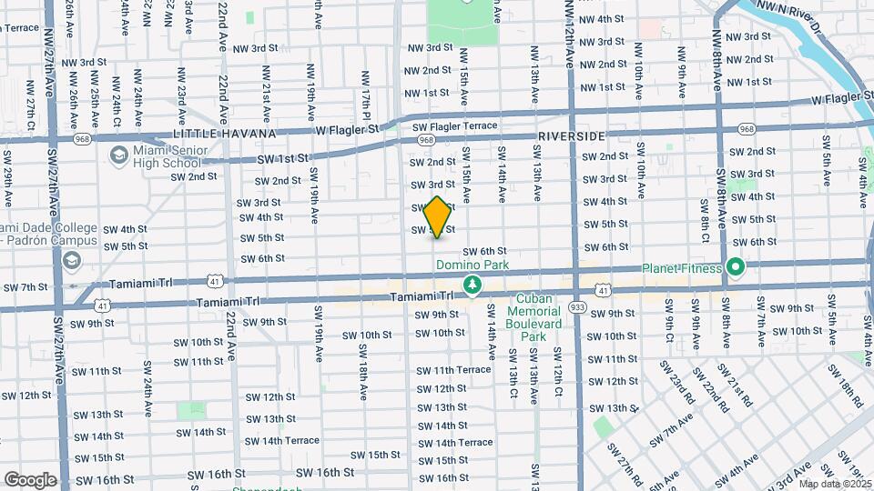 555 SW 16th Ave Mapa y Detalles de la Ubicación