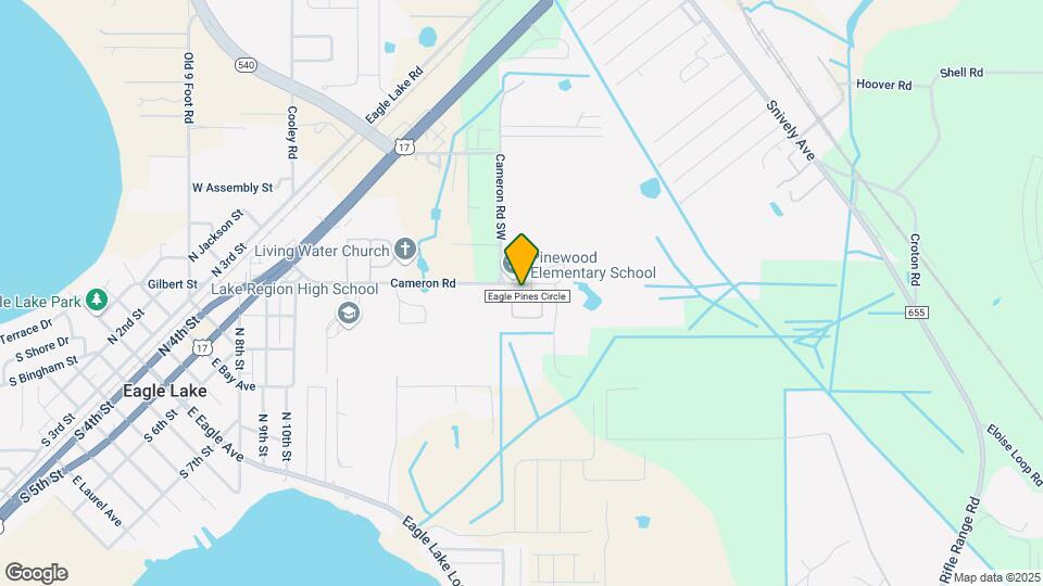 1836 Eagle Pines Circle Map and Location Details