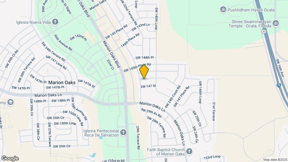 2868 SW 146th Pl Rd Map and Location Details