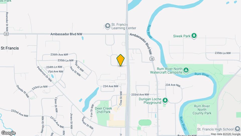 4010 DeGardner Cir NW Map and Location Details