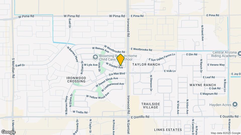 135 W Yellow Wood Ave Mapa y Detalles de la Ubicación